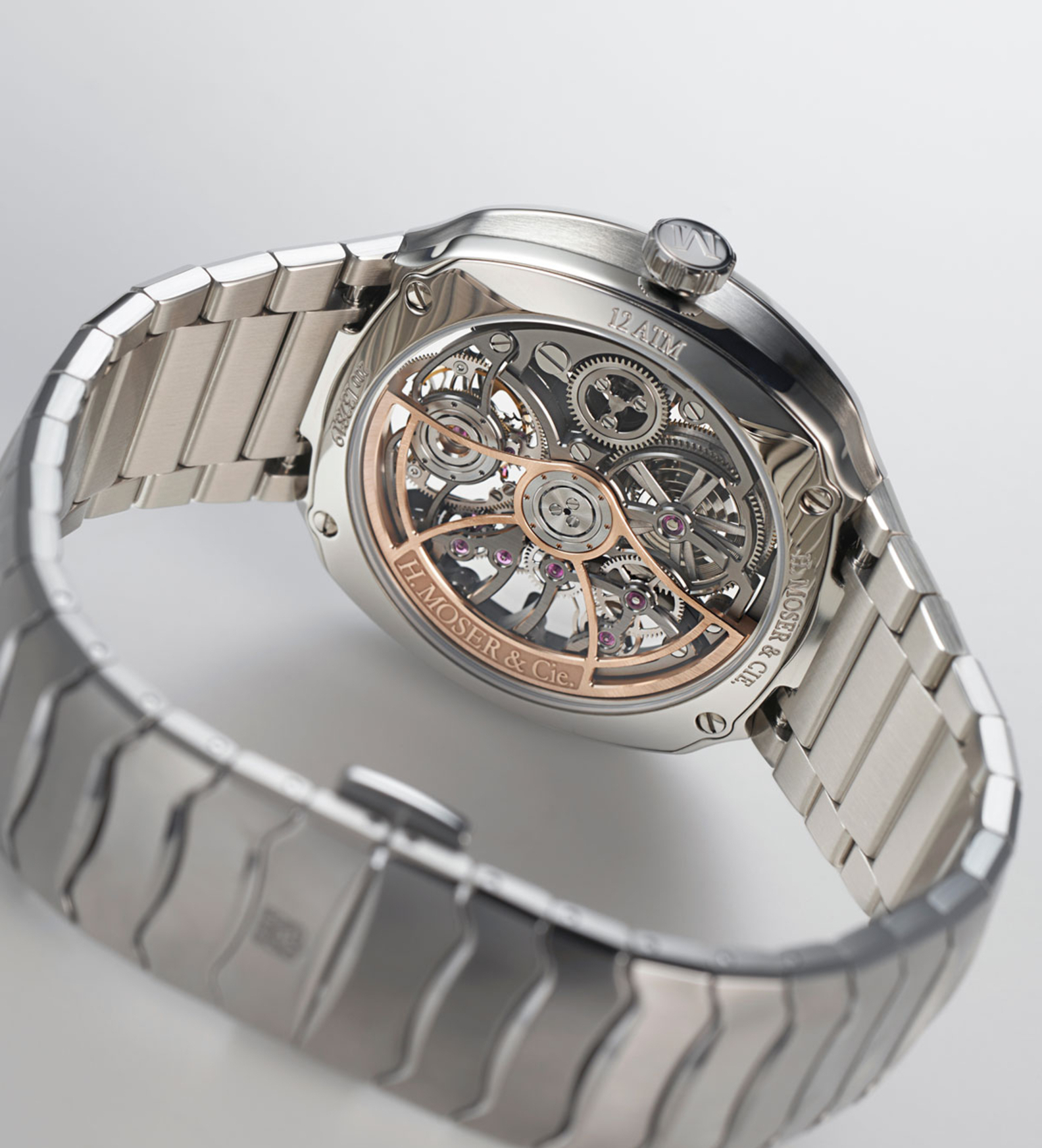 hmoser streamliner tourbillon skeleton caseback