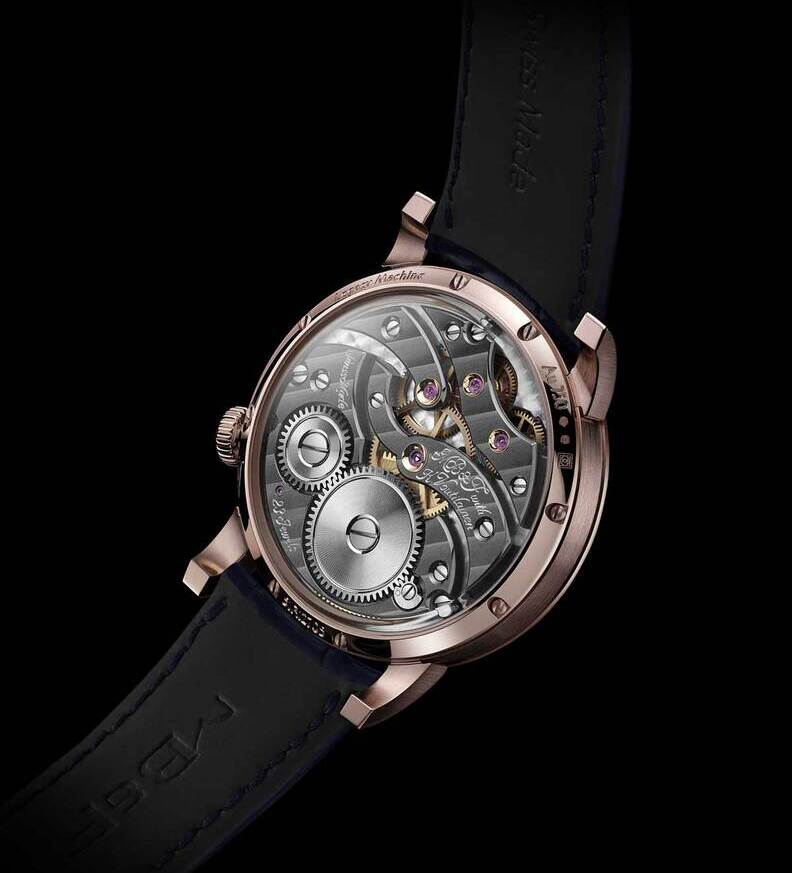 MBandF LM 101 rose gold caseback