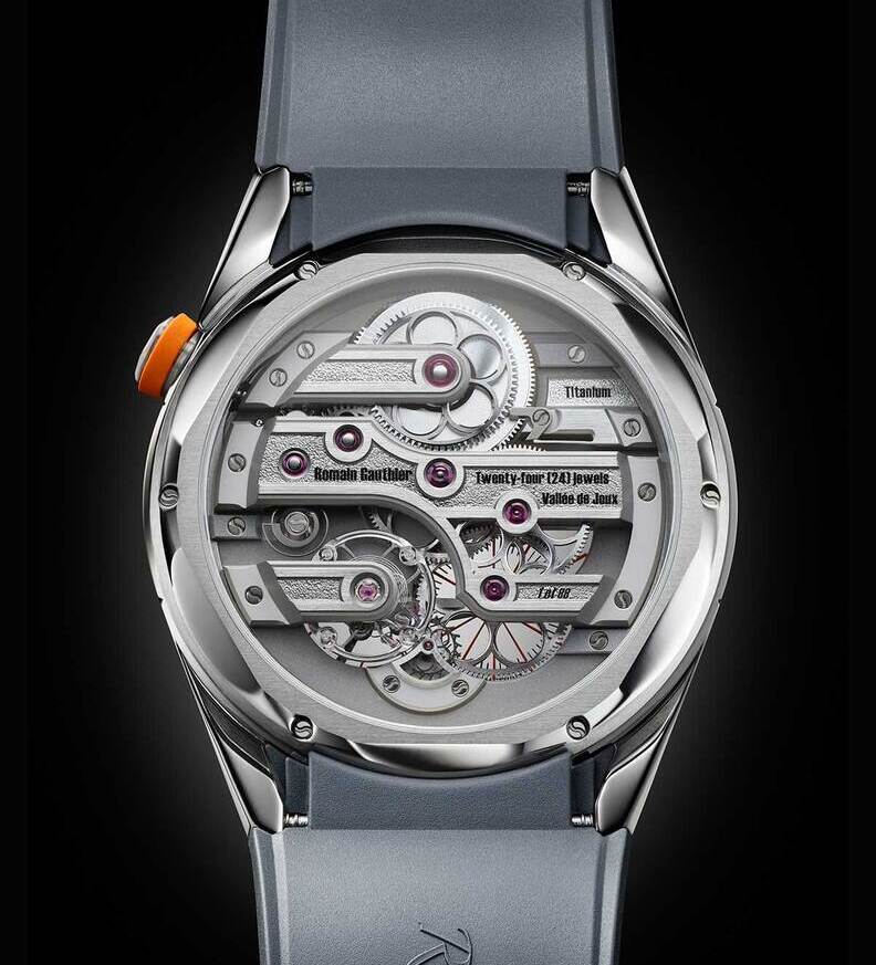 romain gauthier c titanium edition 6 caseback