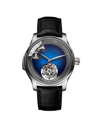 endeavour hmoser minuterepeater titanium blue front