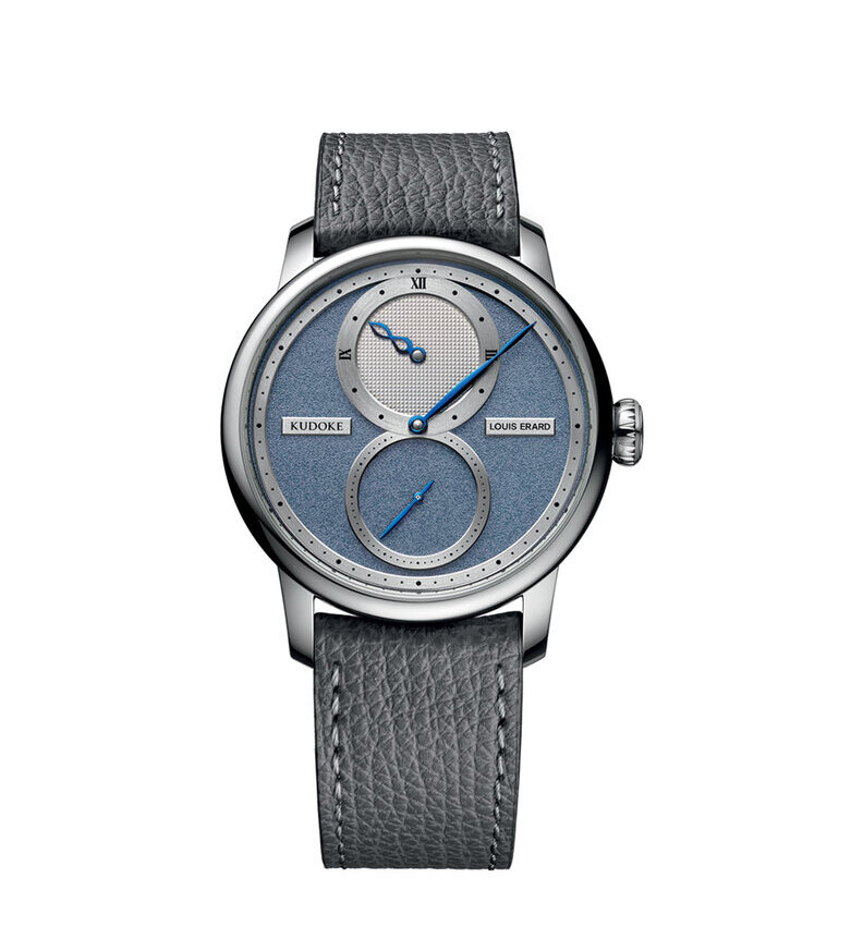 louis erard le regulateur kudoke light blue front