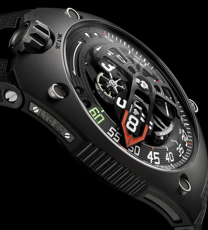 urwerk ur150 scorpion dark dial