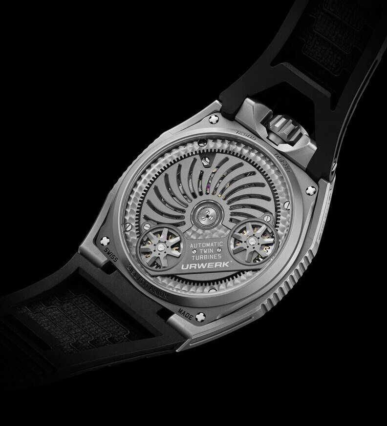 urwerk ur150 scorpion dark movement