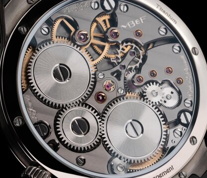 LEGACY MACHINE SPLIT ESCAPEMENT EVO mechanics