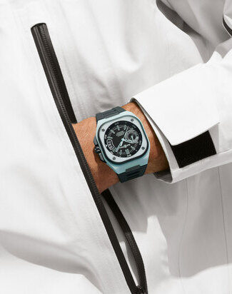 BRX5 blue lum bellross wristshot