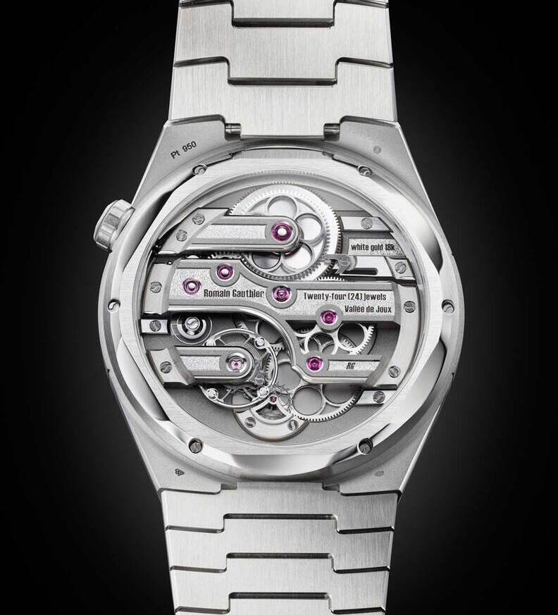 C by Romain Gauthier Platinum Edition Bracelet caseback