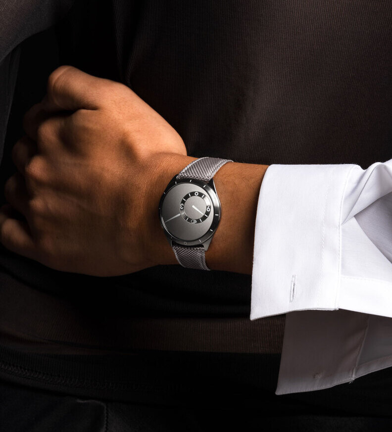 ressence type9 grey wristshot