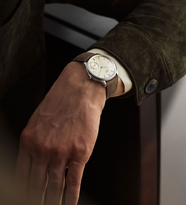 Czapek Promenade Pliss Ivory Wristshot