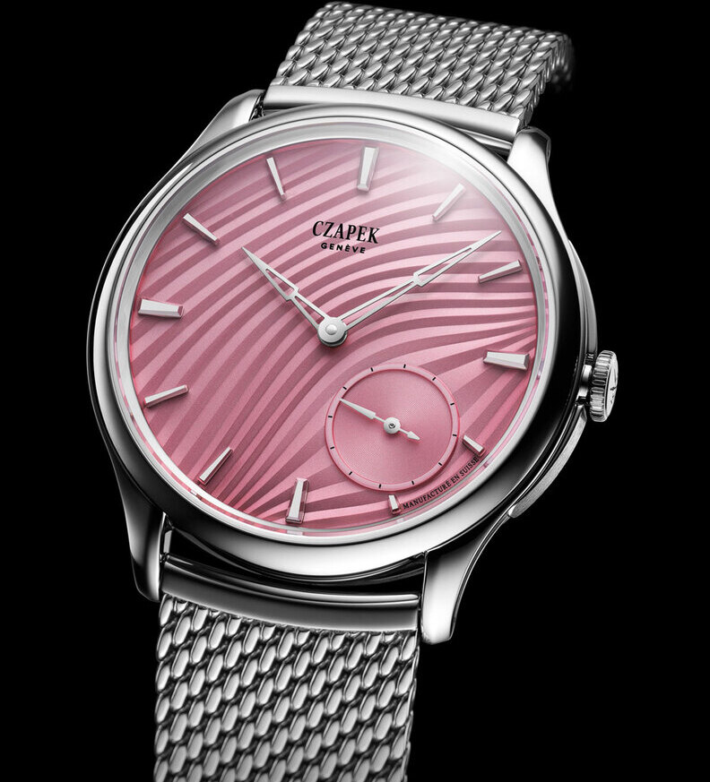 Czapek Promenade Pliss Rose Dial