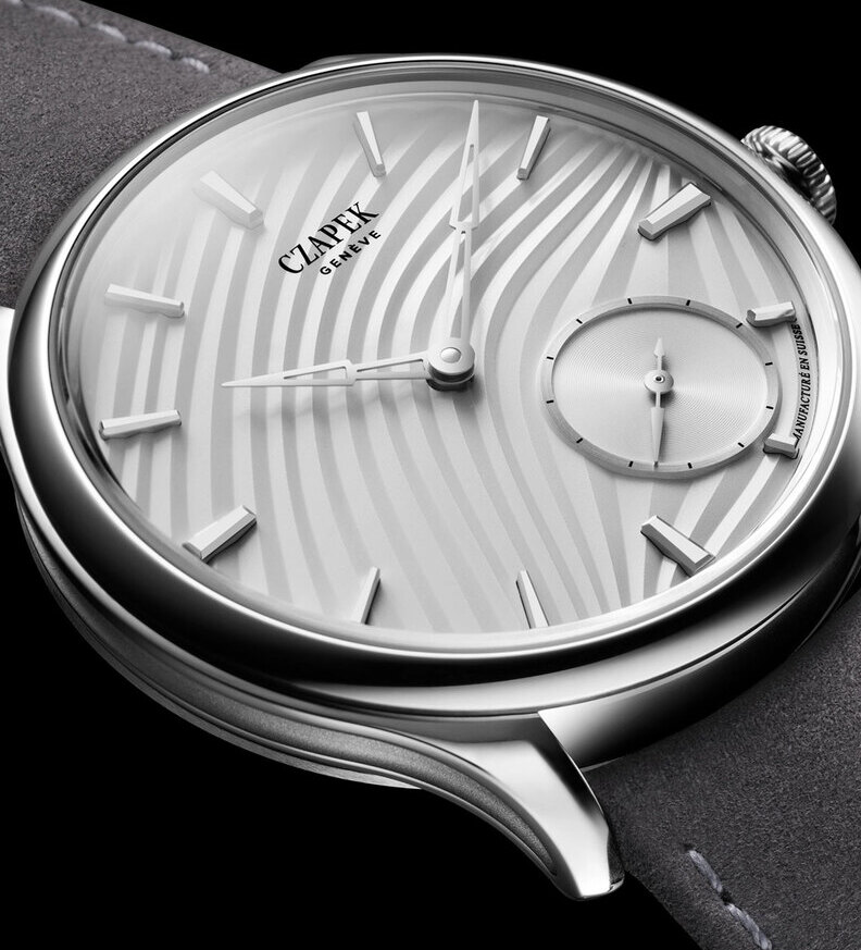 Czapek Promenade Pliss Pearl White Dial
