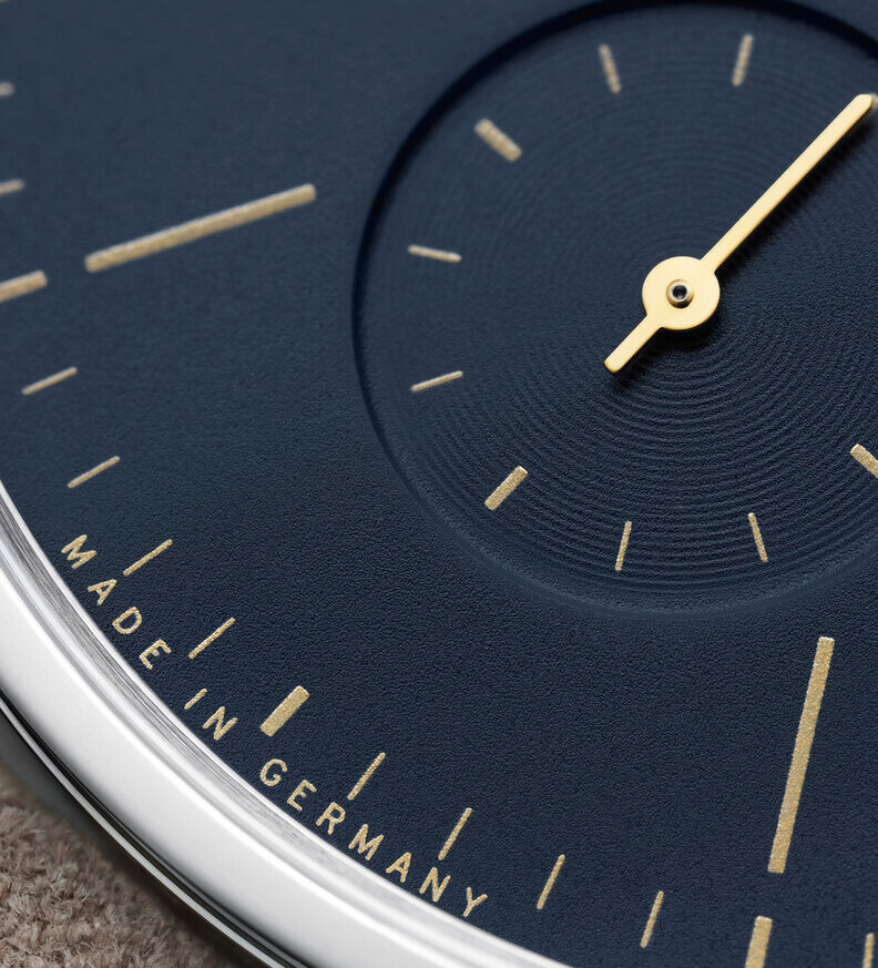 Nomos Tangente Midnight Blue Macro