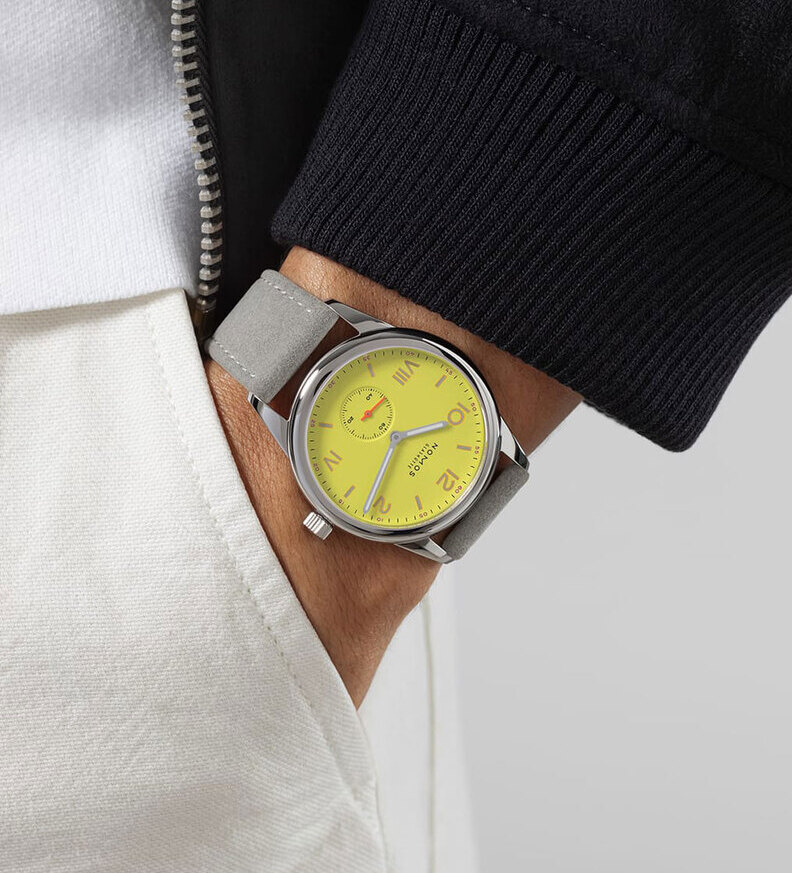 nomos club campus starlight 38 wristshot