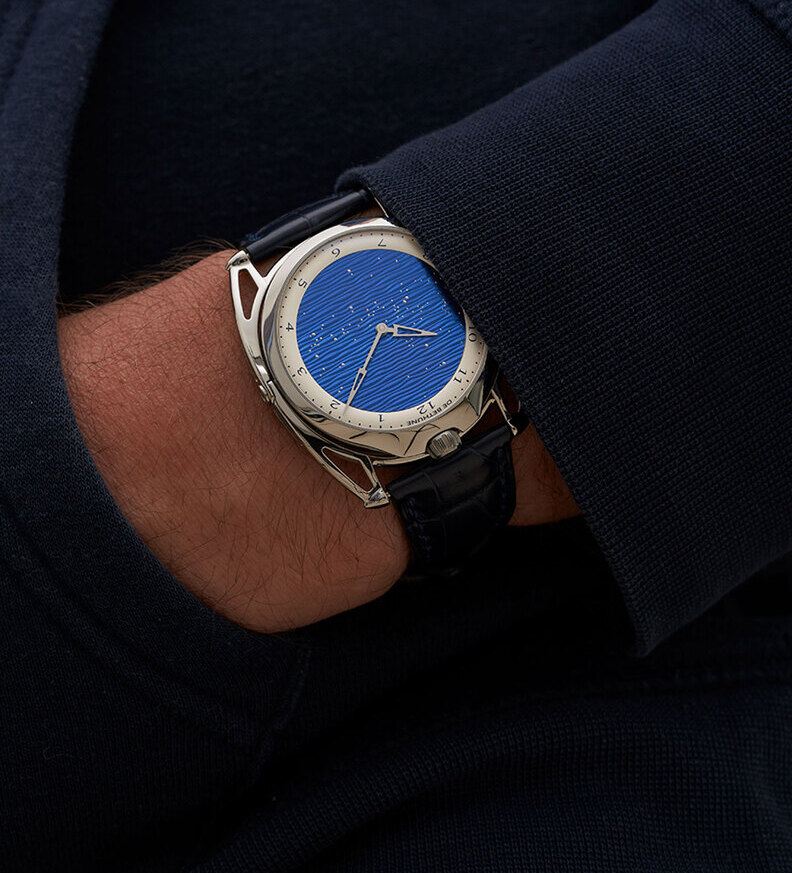 De Bethune DB28 xs Starry Seas Wristshot