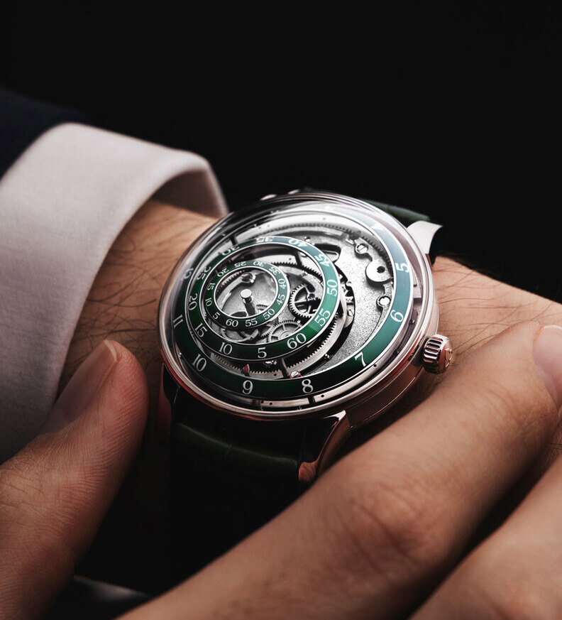 trilobe une folle journe green wristshot