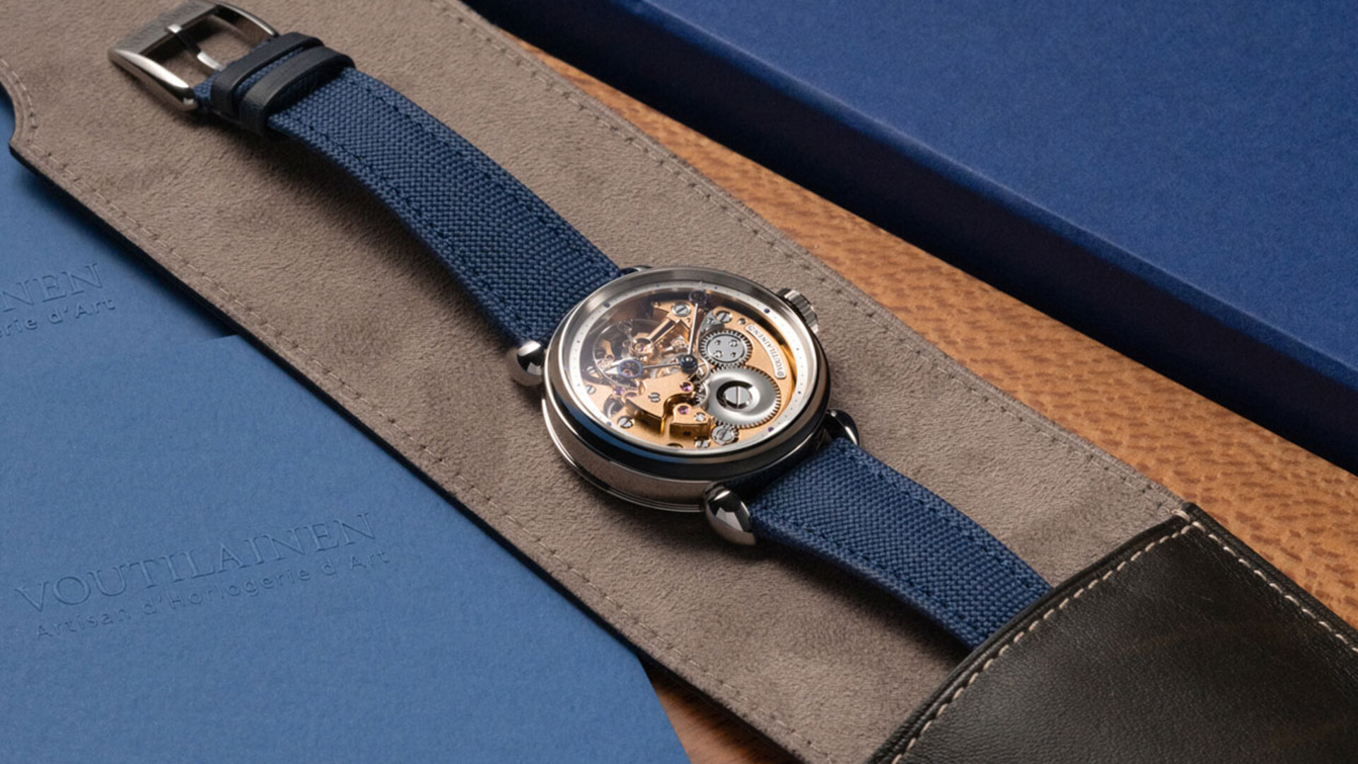 Voutilainen KV20i Reversed GMT Milano Edition journal lifestyle