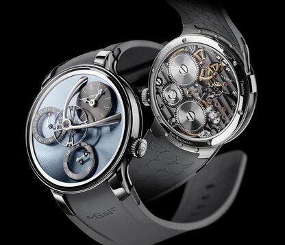 SPLIT ESCAPEMENT EVO watch front and back