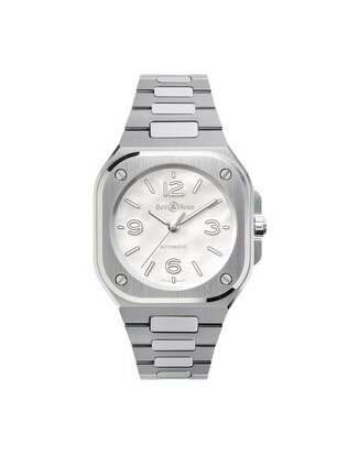 BellRoss br05 36mm pearl front