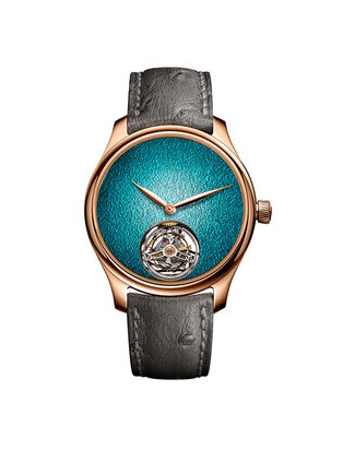 hmoser Endeavour Tourbillon Concept Turquoise Enamel Front