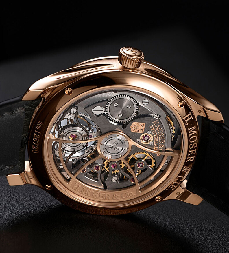 hmoser Endeavour Tourbillon Concept Turquoise Enamel Caseback