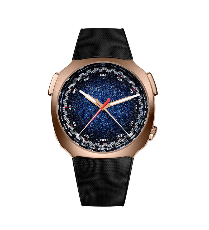 Streamliner Chronograph RG Frozen Midnight Blue Fume Front