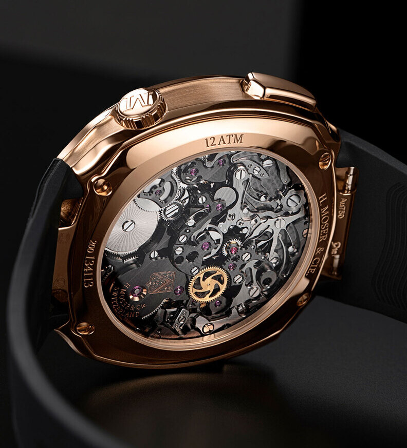 Streamliner Chronograph RG Frozen Midnight Blue Fume Caseback