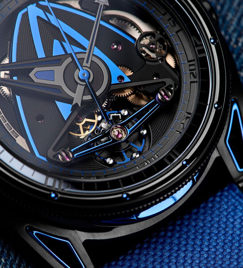 De Bethune DB28 Swordfish dial