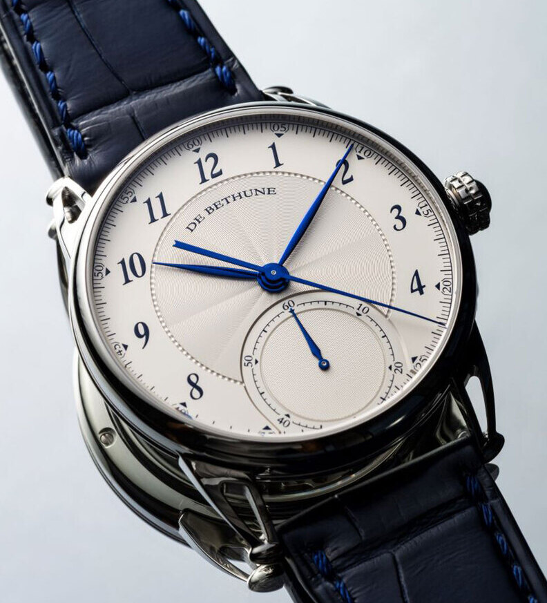 De Bethune DB25 Monopusher Chronograph dial