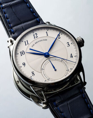De Bethune DB25 Monopusher Chronograph dial