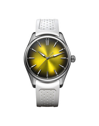 HMoser Pioneer CentreSeconds Sunny Side Up front