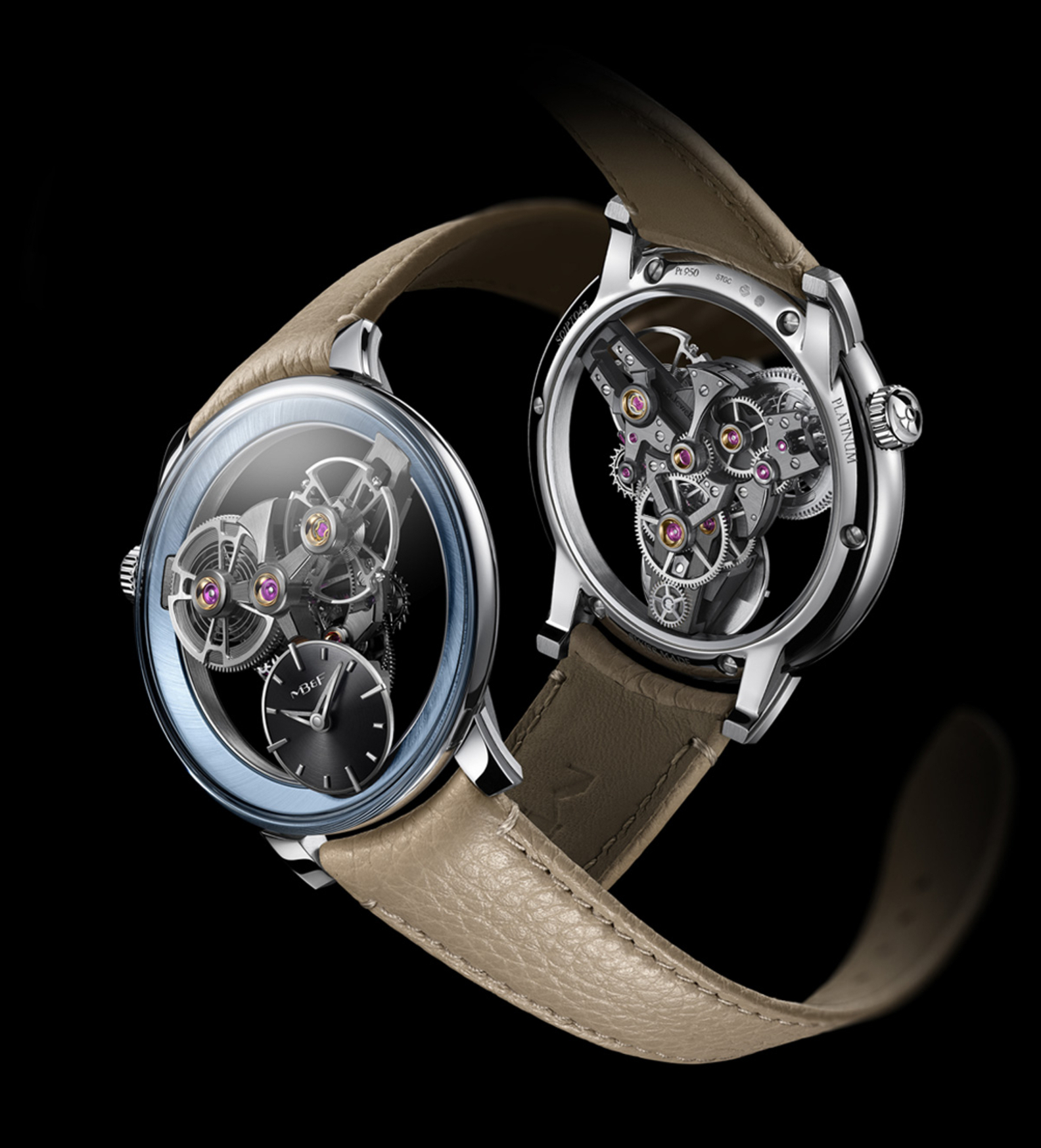 MBandF SP One Platinum Watch
