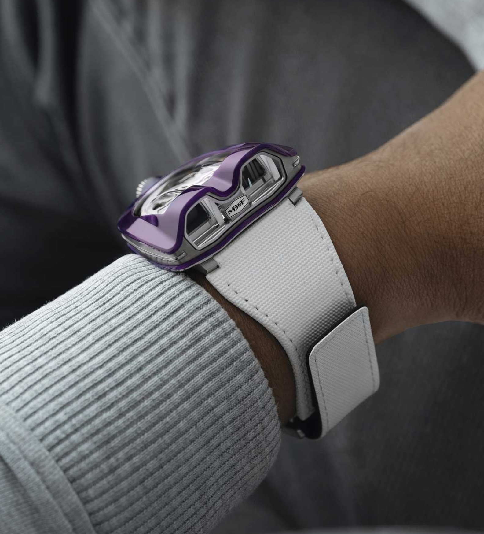 MBF HM8 purple wristshot