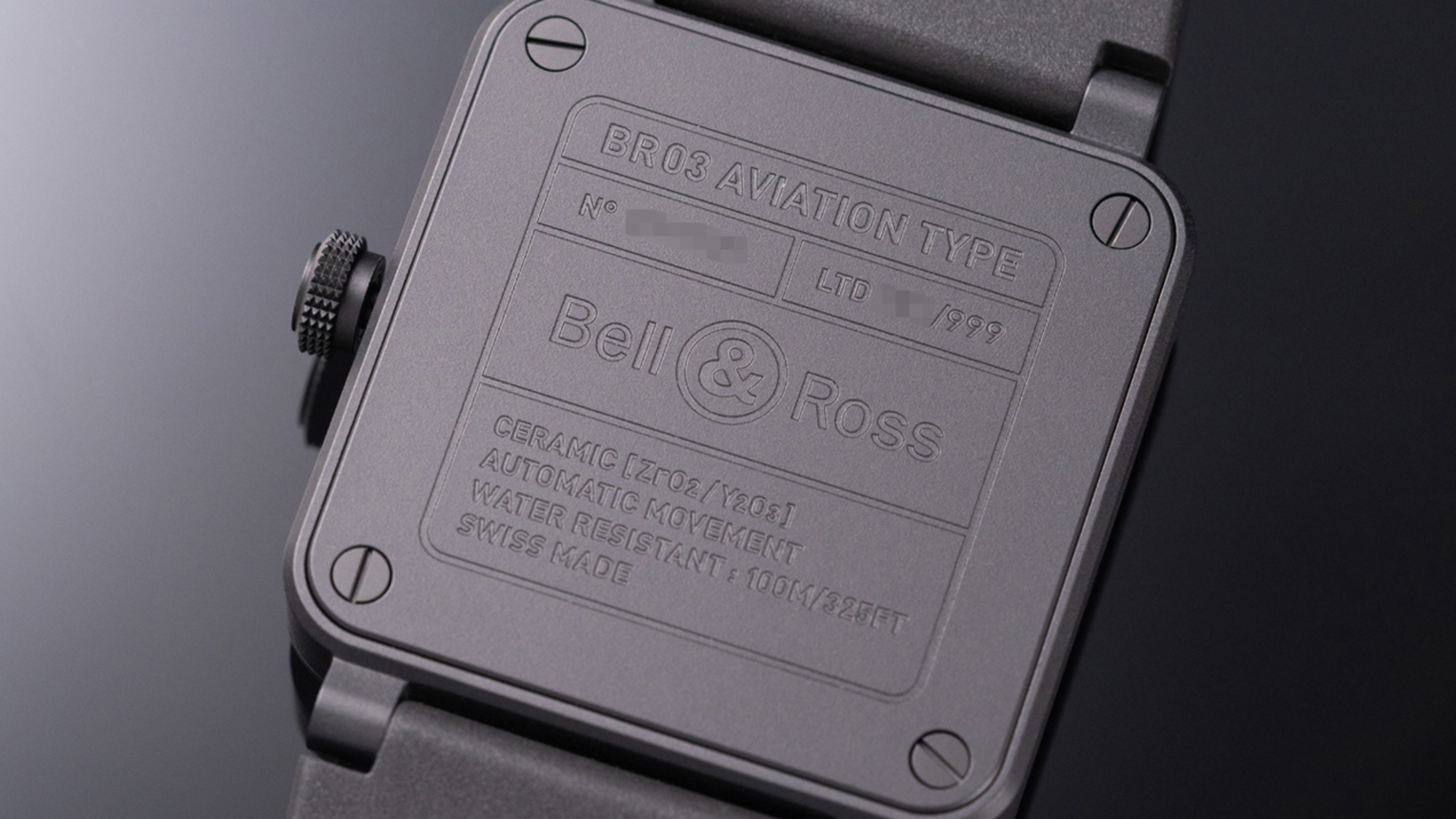 caseback bellross br03 astro journal