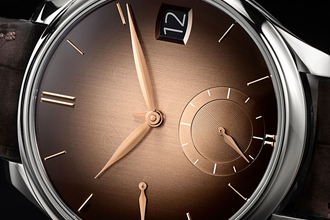 H. Moser Endeavour Perpetual Calendar Smoked Salmon – Ref. 1800-0207