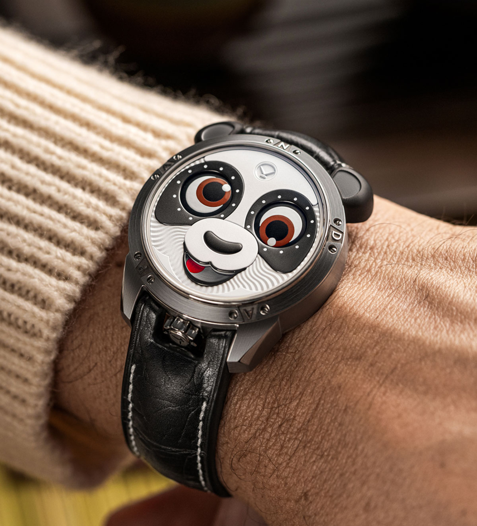 konstantin chaykin panda titanium wristshot
