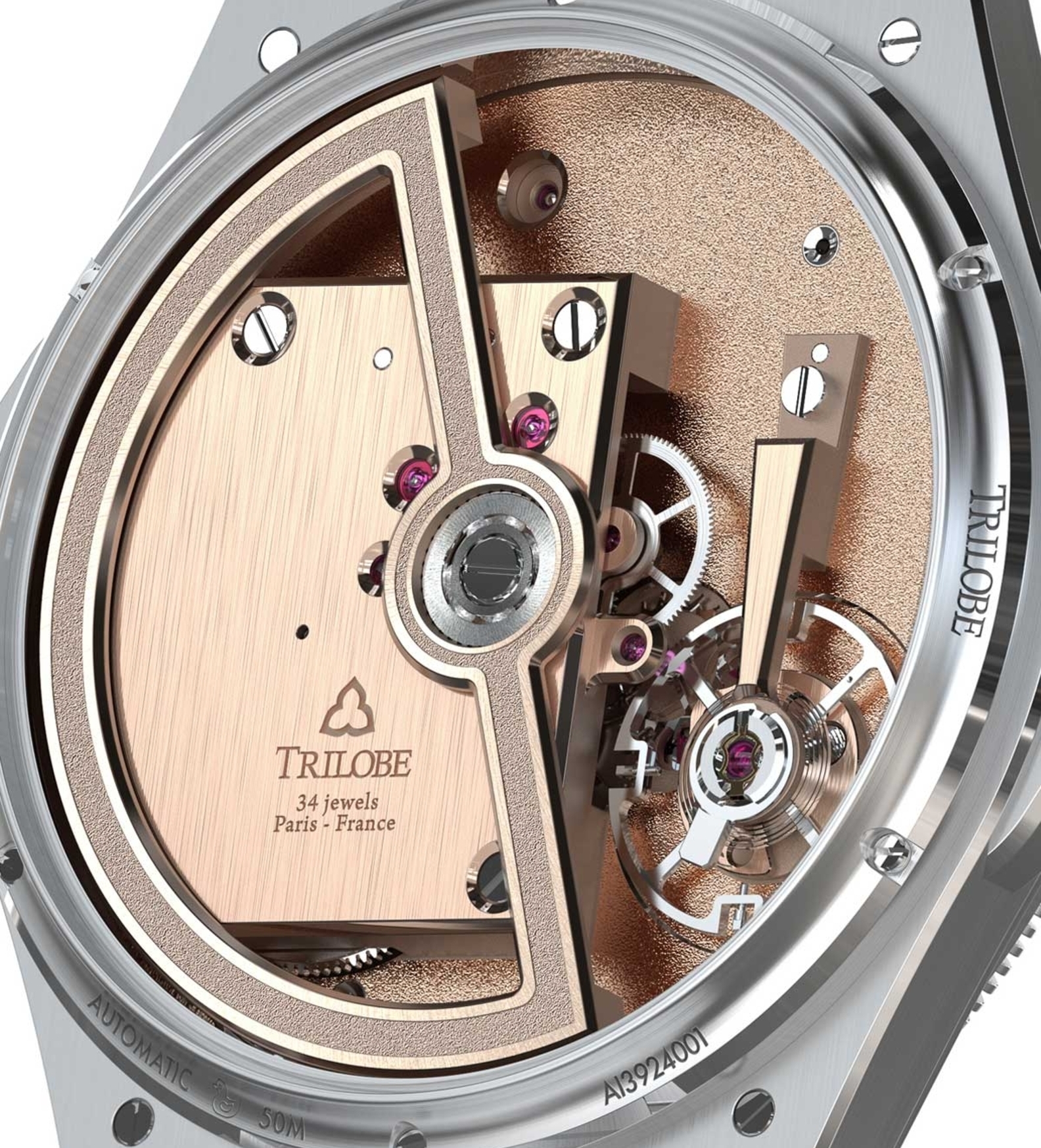 trilobe trentedeux sunrey blue movement