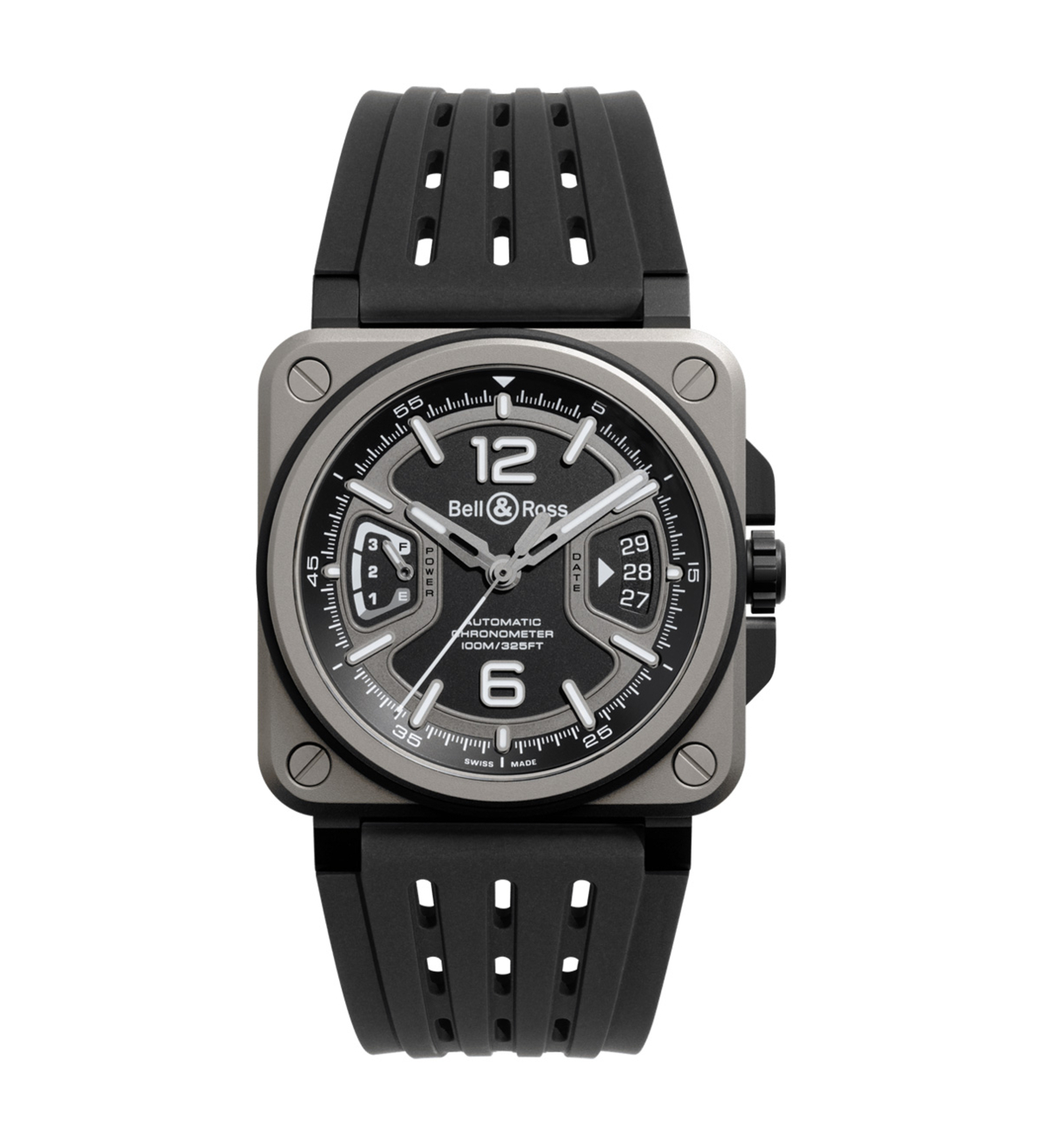 BRX3 black titanium bellross front