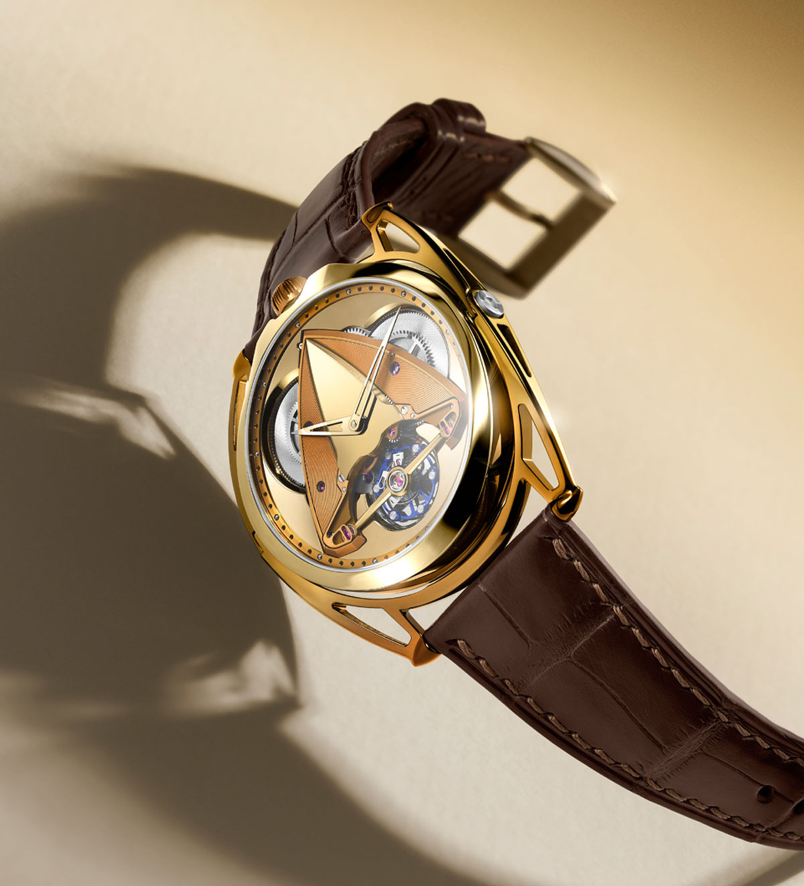 De Bethune DB28 xs Yellow Tones Lifestyle