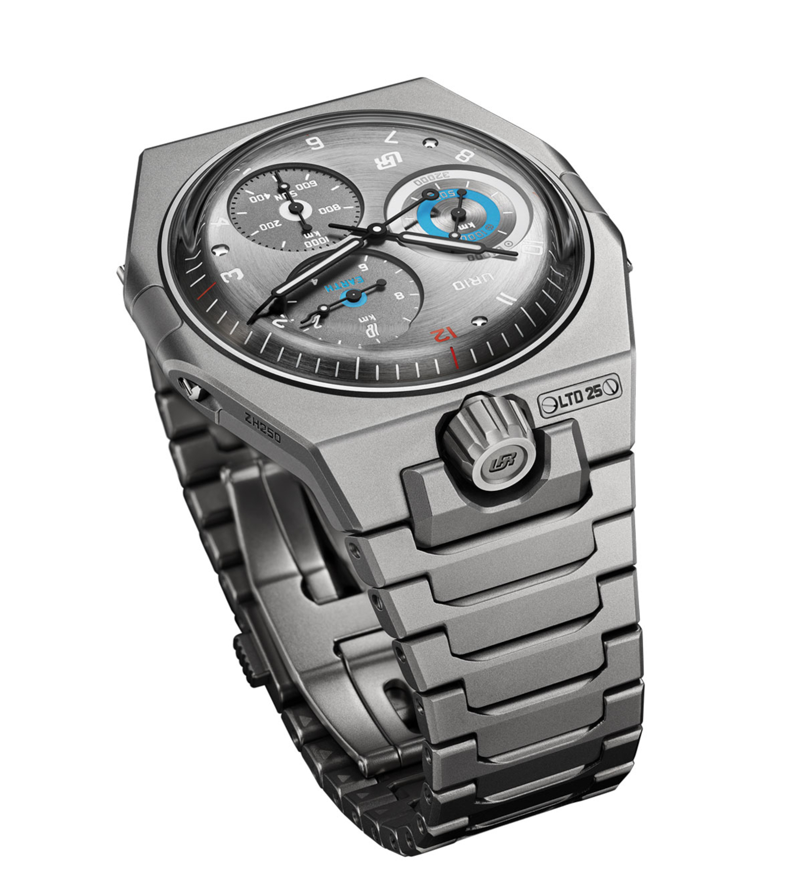 Urwerk SpaceMeter titanium watch