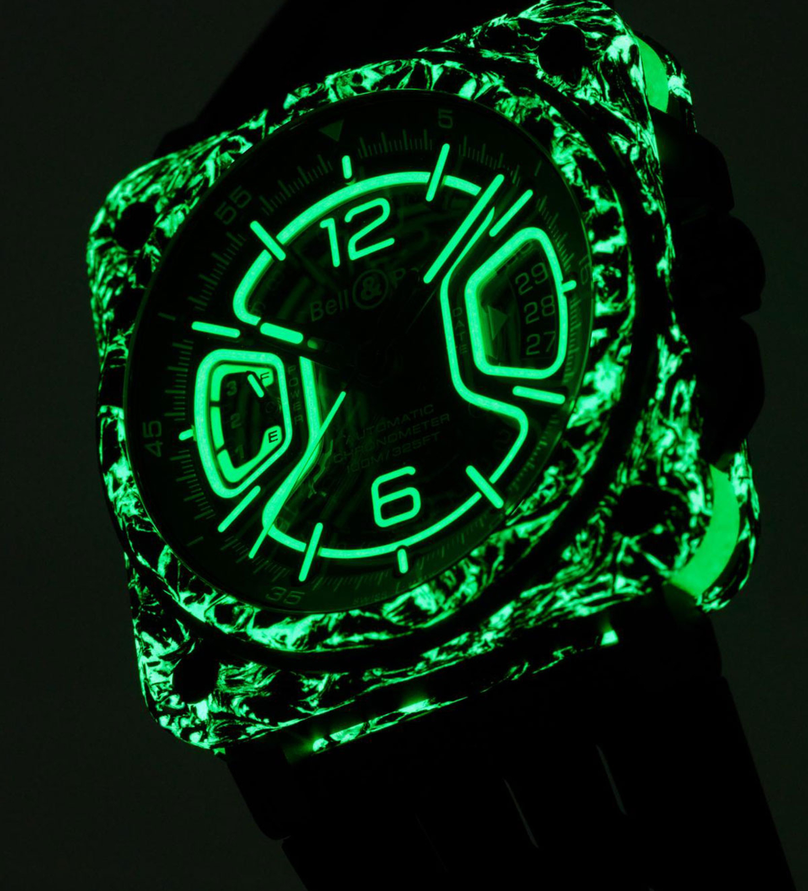 BRX3 night vision bellross dial