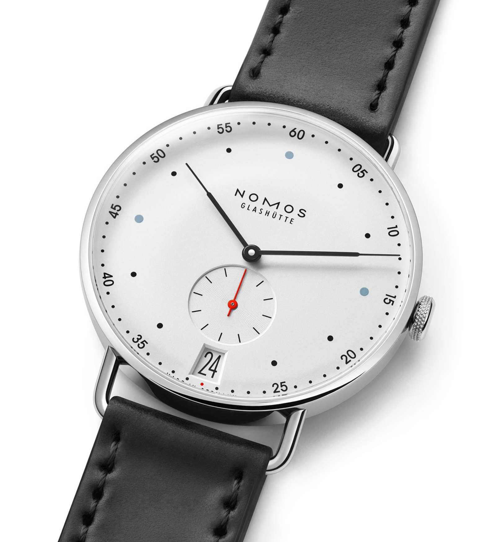 nomos metro 38 date dial