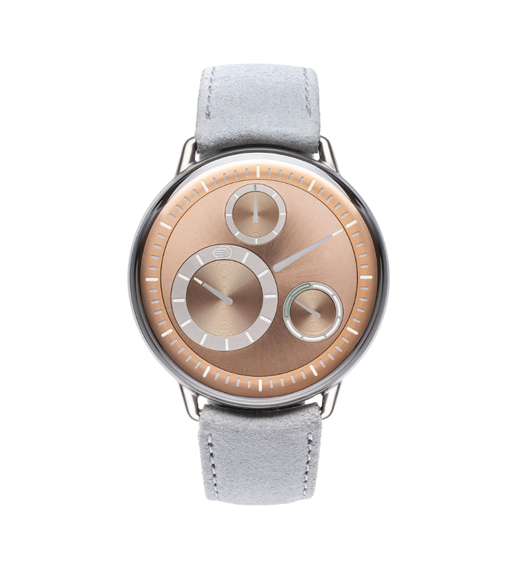 ressence type1 round rose gold front