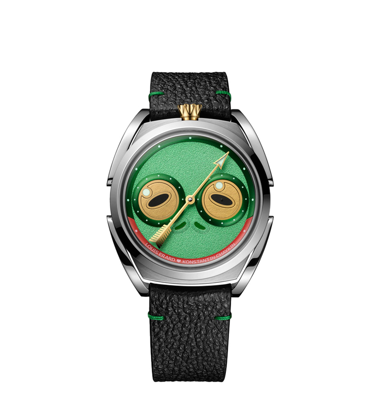 Louis Erard Konstantin Chaykin Unfrogettable Green front