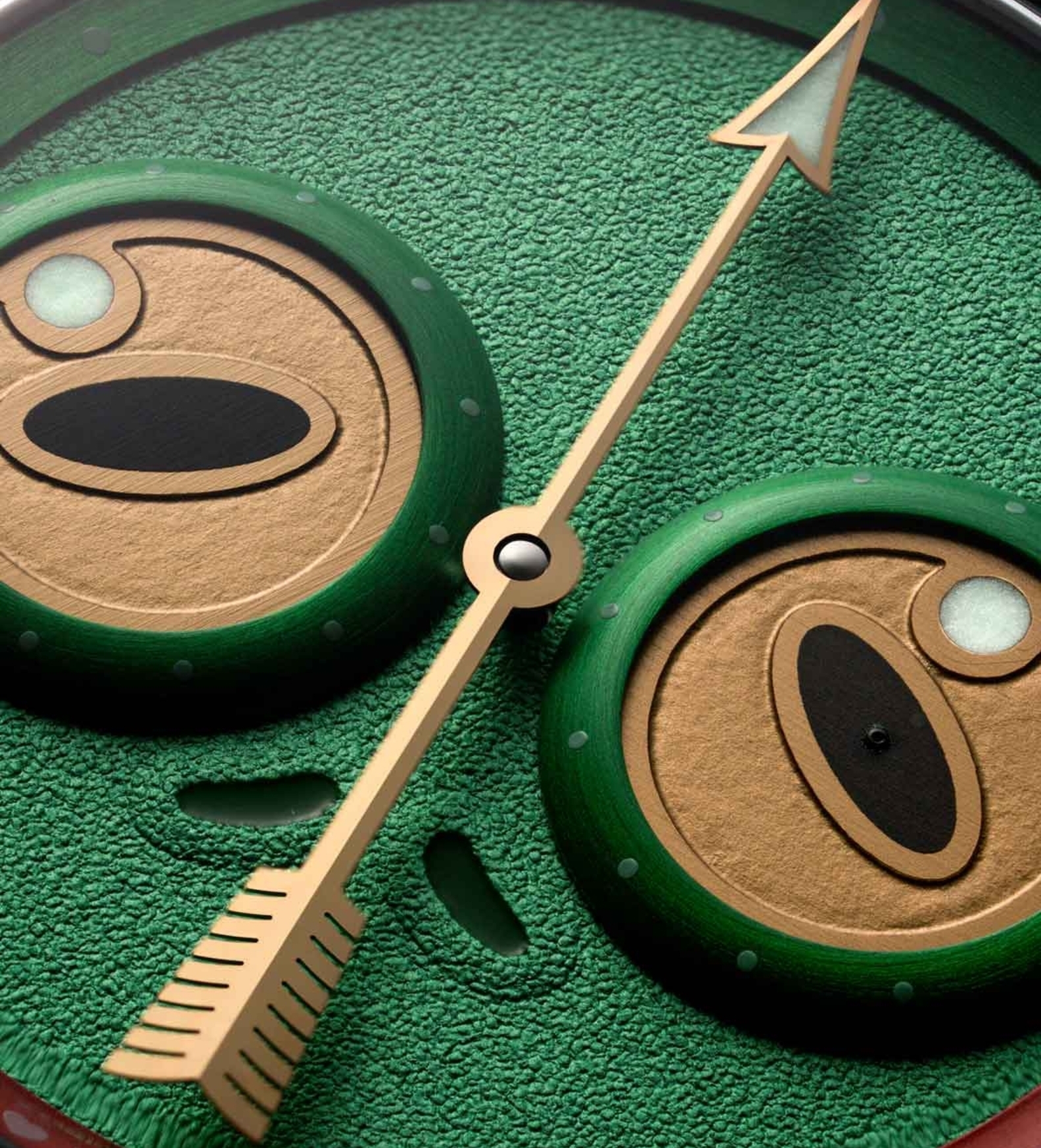 Louis Erard Konstantin Chaykin Unfrogettable Green macro