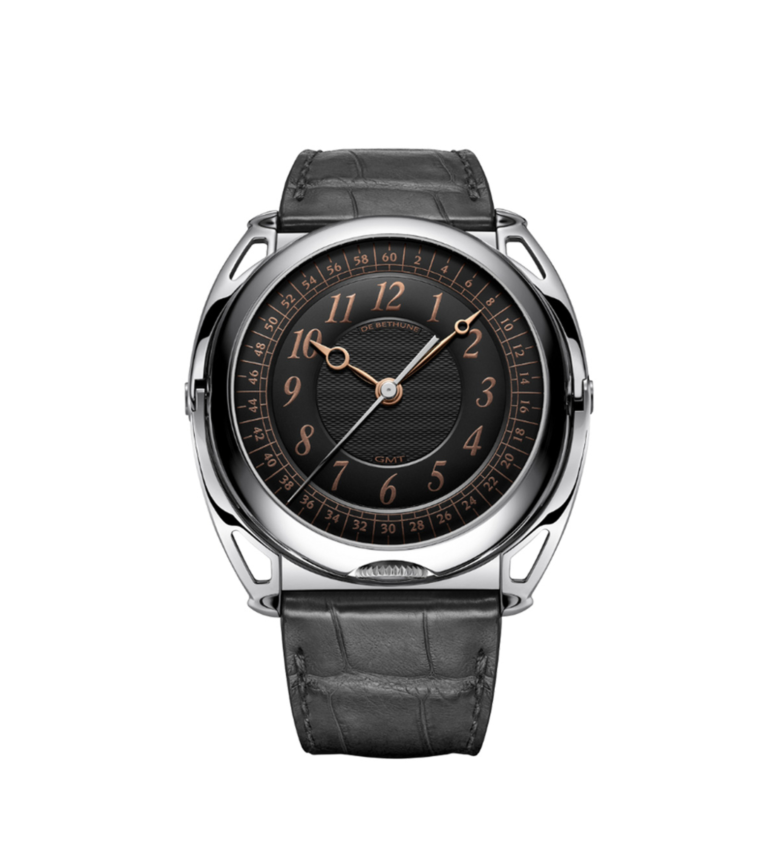 De Bethune DB Kind of Two Jumping GMT black Front