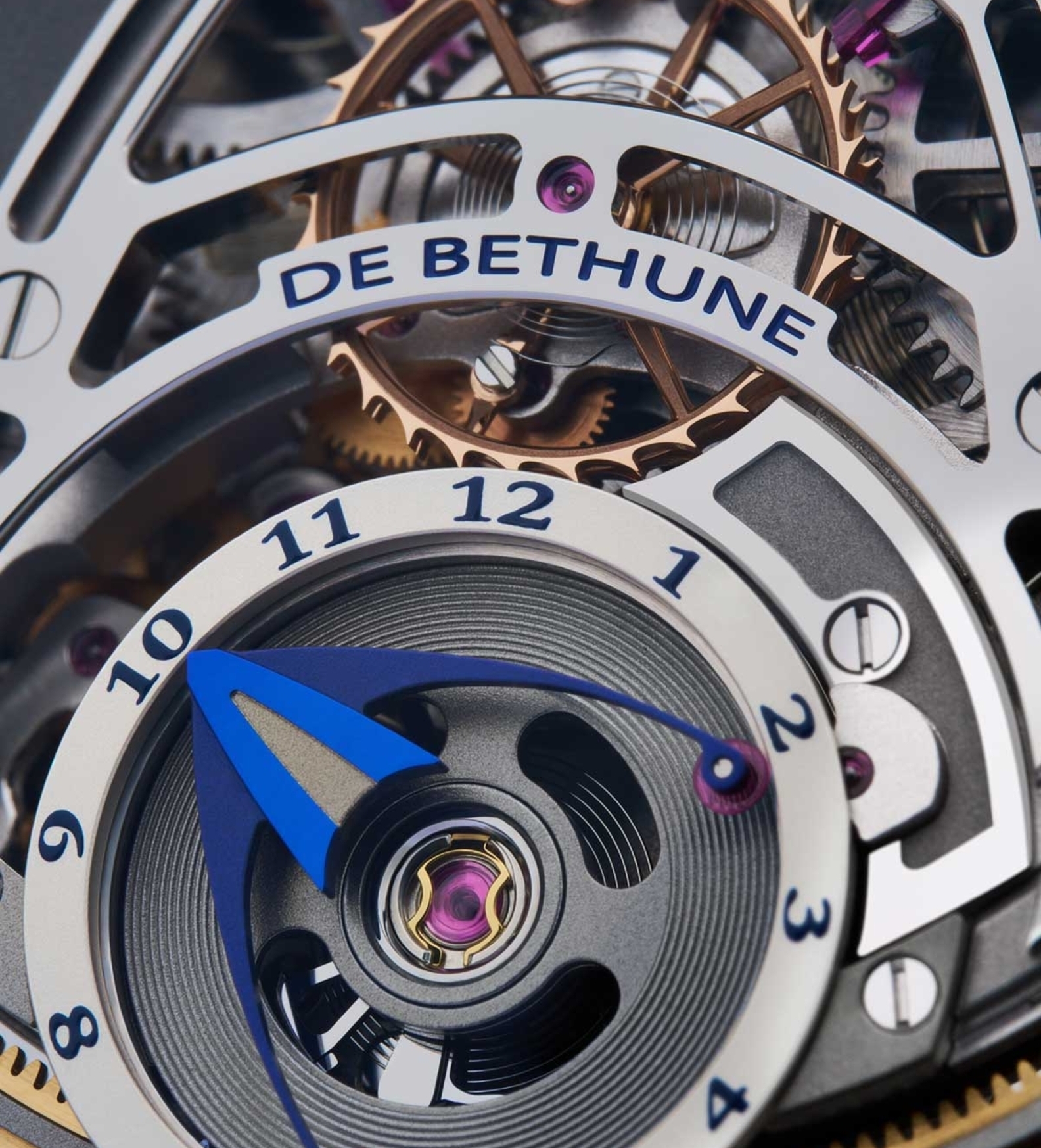 De Bethune DB Kind of Two Jumping GMT black SideB macro
