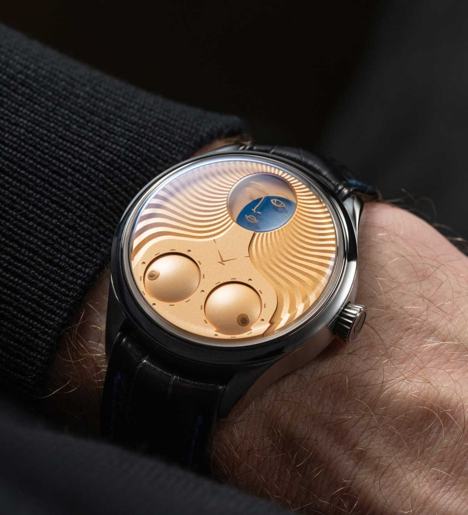 konstantin chaykin gmt milano edition venus wristshot