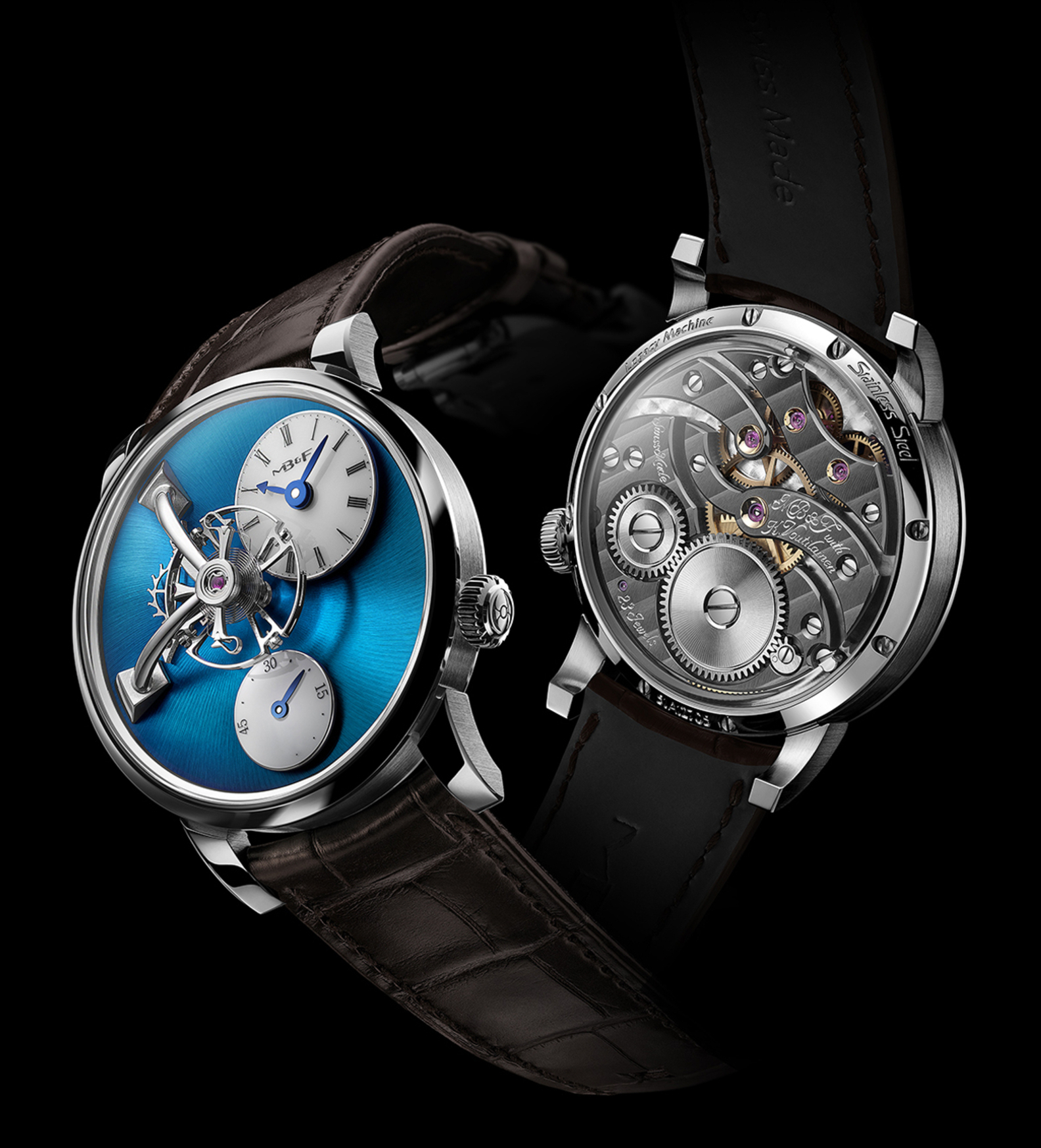 MBandF LM 101 steel movement