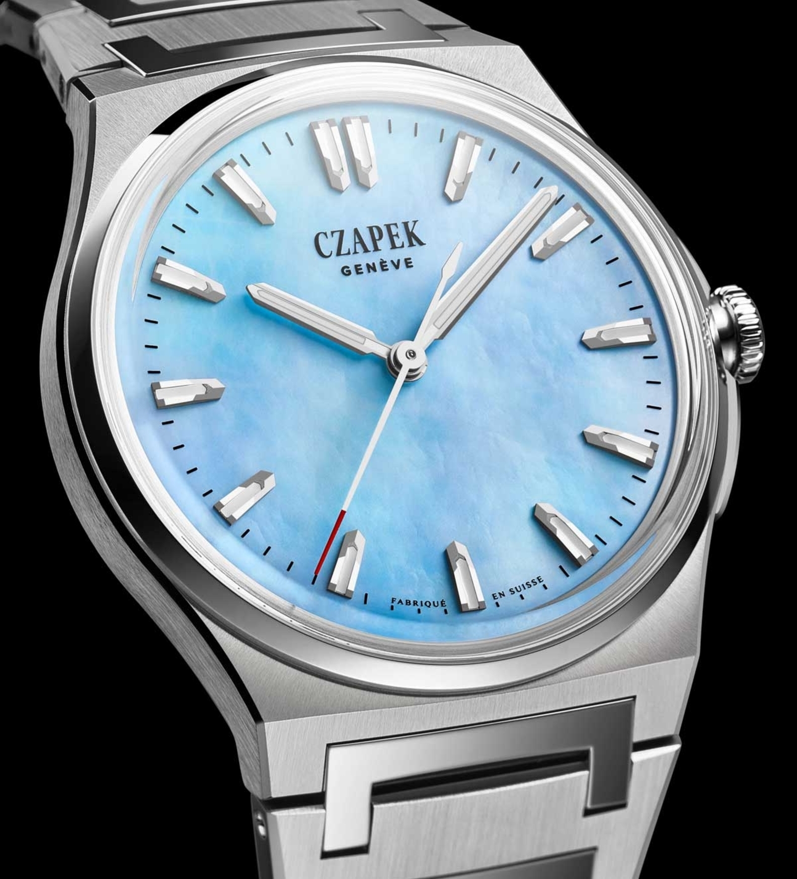 Czapek Antarctique S Ice Cloud dial