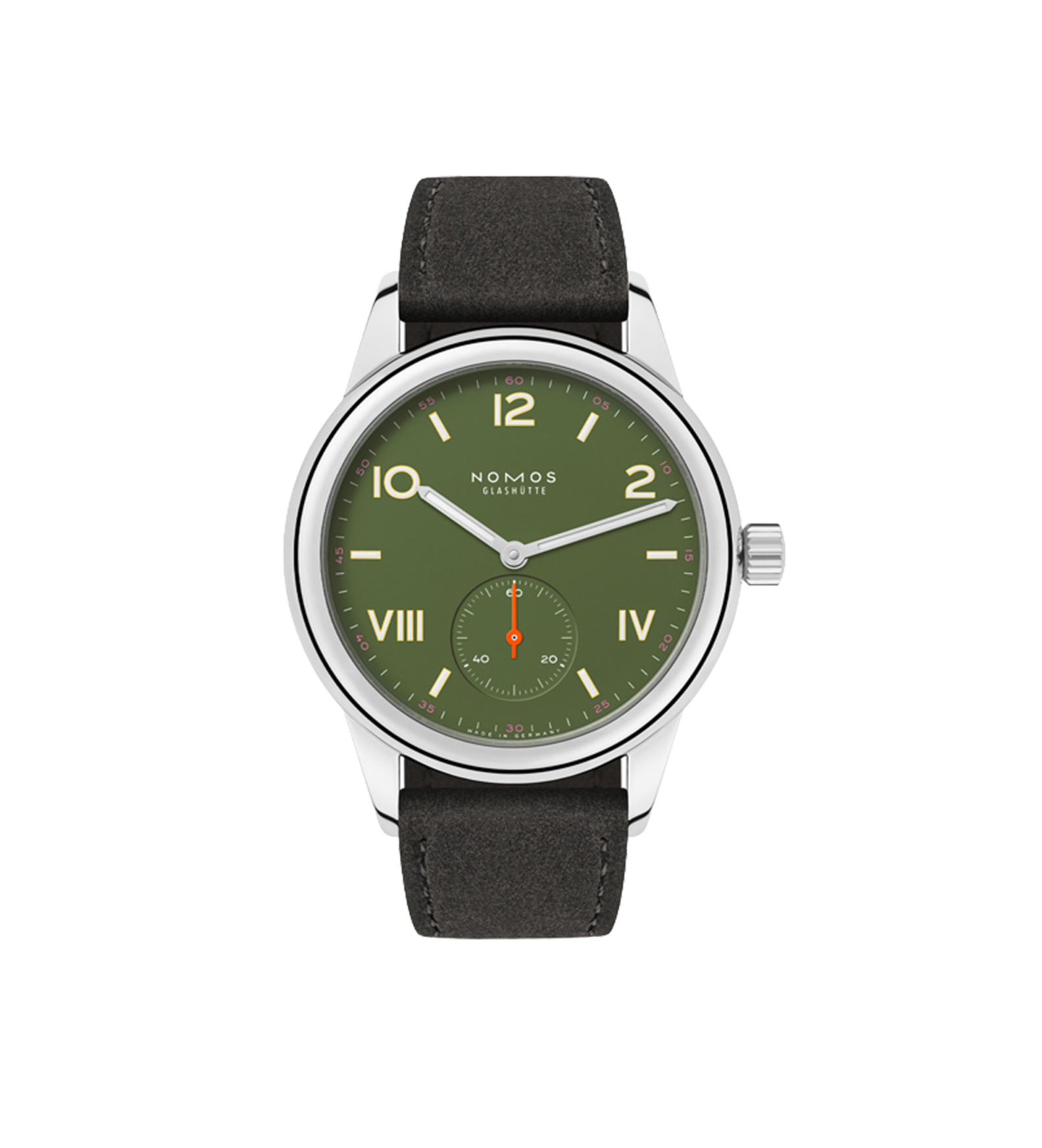 Nomos Club Campus 36 All Olive 36 Front