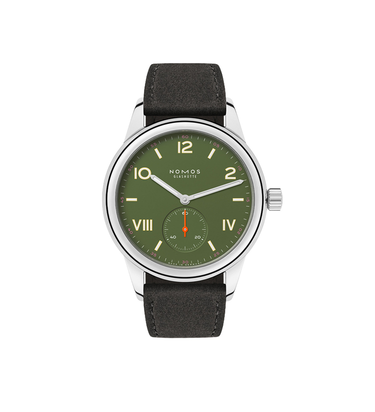 Nomos Club Campus 36 All Olive 36 Front